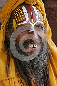 Saddhu in durbar square