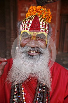 Saddhu in durbar square