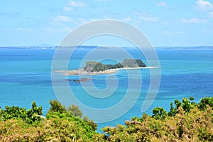 Saddle Island in Hauraki Gulf