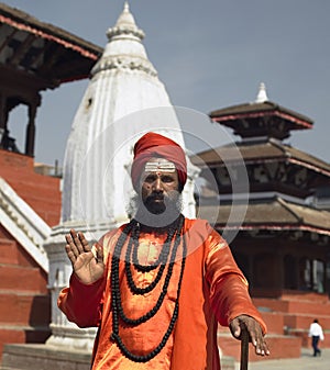 Sadhu - Durbar Square - Kathmandu - Nepal