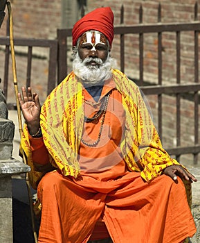 Sadhu - Kathmandu in Nepal