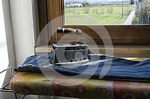 Sadiron of the early 1900s