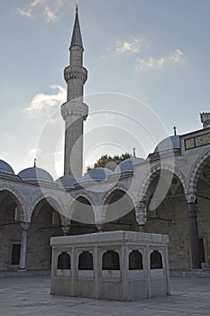 Sadirvan Fountain in Suleymaniye Mosque