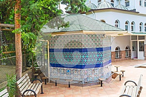 Sadirvan of Hasan Senli Saray Mosque in Alanya photo