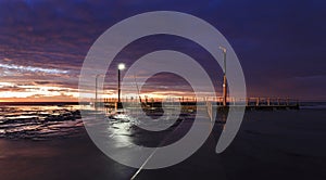 Sae mona vale pool way dusk