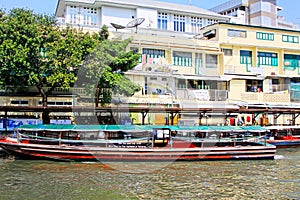 Saen Saep Canal And Express Boat, Bangkok, Thailand