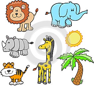 Safari Animal Set