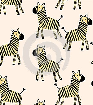 vector animals pattern illustration. wild animal outline safari vector photo