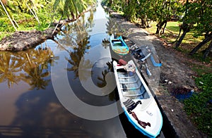 Safari boat on Sri Lanka