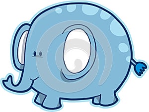 Safari Elephant Vector