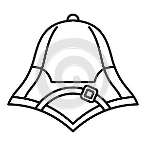 Safari hunter hat icon, outline style