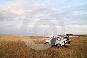 Safari by jeep.