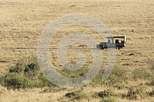 Safari jeep for Game drive at Masai Mara