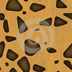 Safari Jungle Themed Seamless Background