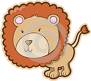 Safari Lion Vector