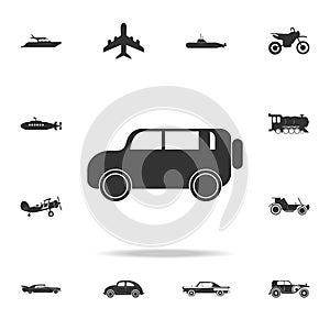 Safari Off-road car icon. Detailed set of transport icons. Premium quality graphic design. One of the collection icons for website