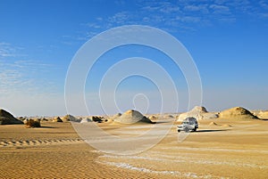 Safari in the Sahara desert, Africa