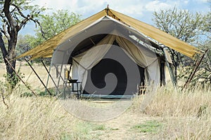 Safari tent - basic photo