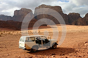 Safari in the Wadi Rum