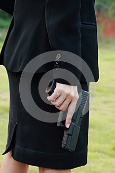 Safe Action with a gun