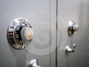 Safe Box Banking Password protected system