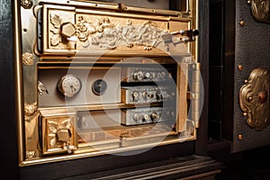 safe deposit box containing family heirlooms and precious keepsakes, safe until the next generation