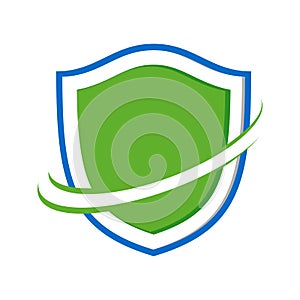 Safe Guard Protection Modern Shield Symbol Logo Design