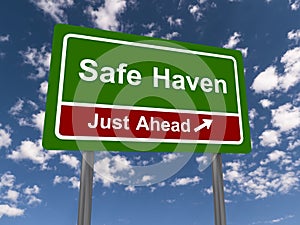 Safe haven sign