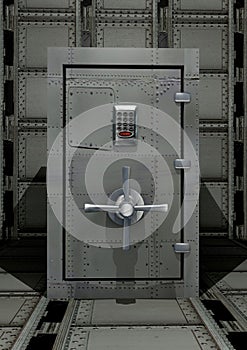 Safe in maximum security area