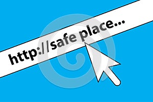 Safe place graphic