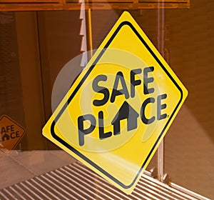 Safe Place Sign