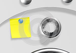 A safe with a remember