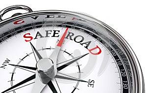 Safe road conceptual compass