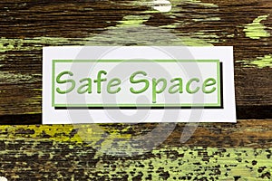 Safe space coronavirus covid-19 protection woman support community teamwork