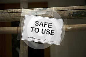 Safe to Use