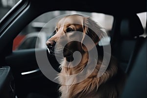 Safe travelling or commuting by car with pets