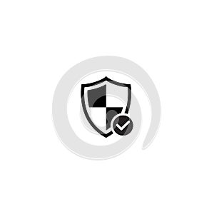 Safeguard icon Vector. Safety, Security, Shield Protection Symbol Illustration