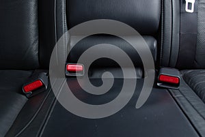 Safety buckle in a car