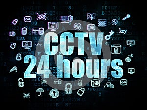 Safety concept: CCTV 24 hours on Digital