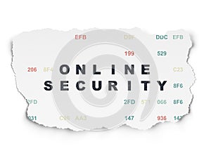 Safety concept: Online Security on Torn Paper