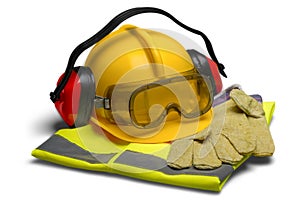 Safety Equipment - Helmet, Goggles, Ear Protection