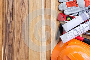 Safety equipment,tool kit and plan construction