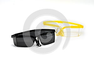 Safety Glasses isolated