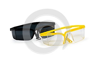 Safety Glasses isolated