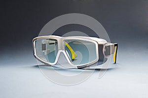 Safety glasses for laser use