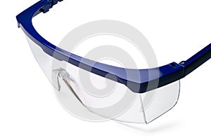 Safety goggle closeup (1) photo