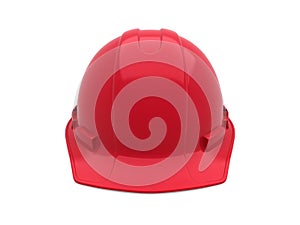 Safety helmet isolated on white and clipping path