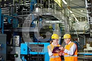 Safety Inspection at Factory