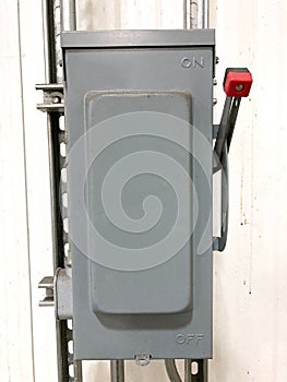 Safety On Off Electrical Switch, Box