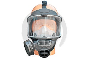 Safety pro mask, front view